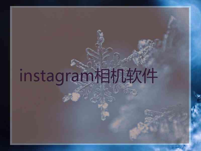 instagram相机软件