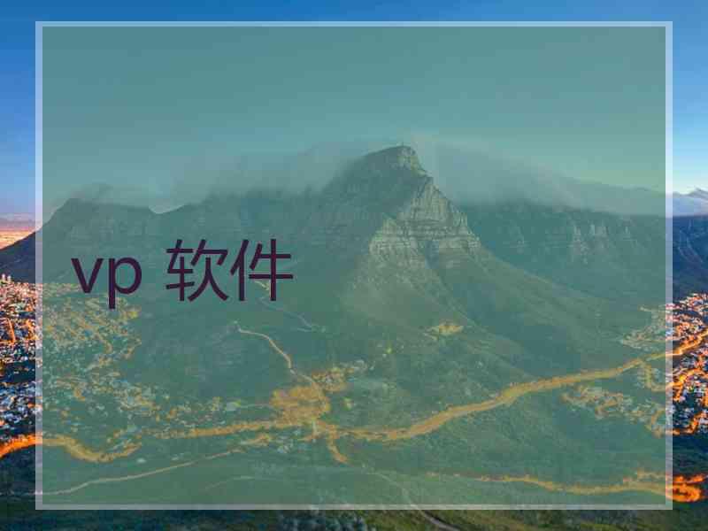 vp 软件